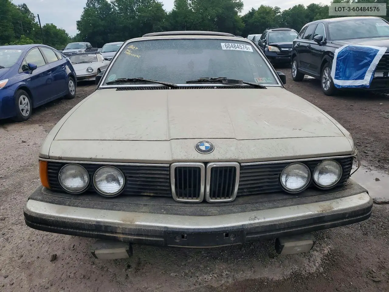 1984 BMW 7 Series VIN: WBAFF7402E7398321 Lot: 60484576