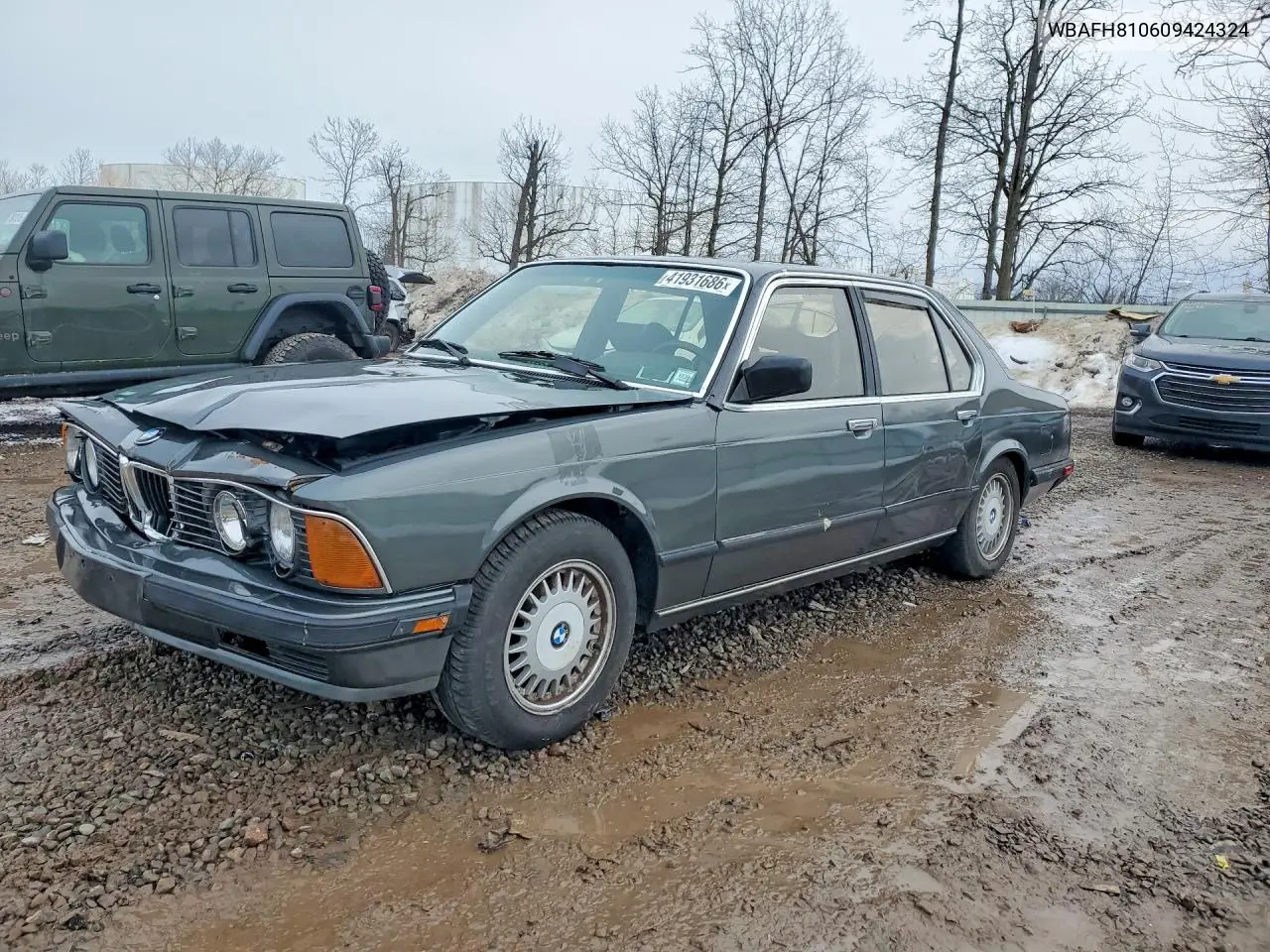 1985 BMW Motorrad 735 VIN: WBAFH810609424324 Lot: 41931686