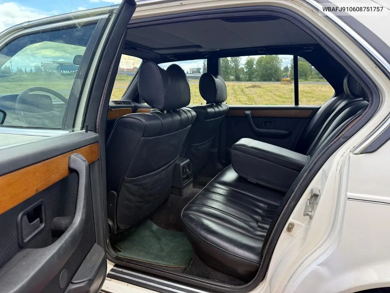 1985 BMW 745 I VIN: WBAFJ910608751757 Lot: 56183876