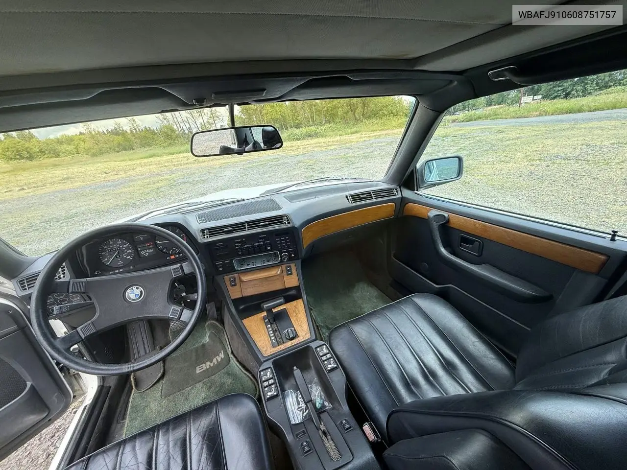 1985 BMW 745 I VIN: WBAFJ910608751757 Lot: 56183876