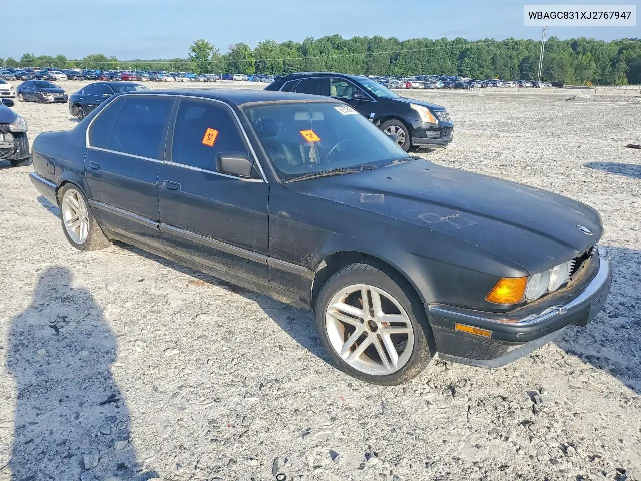 1988 BMW 750 Il VIN: WBAGC831XJ2767947 Lot: 61526176