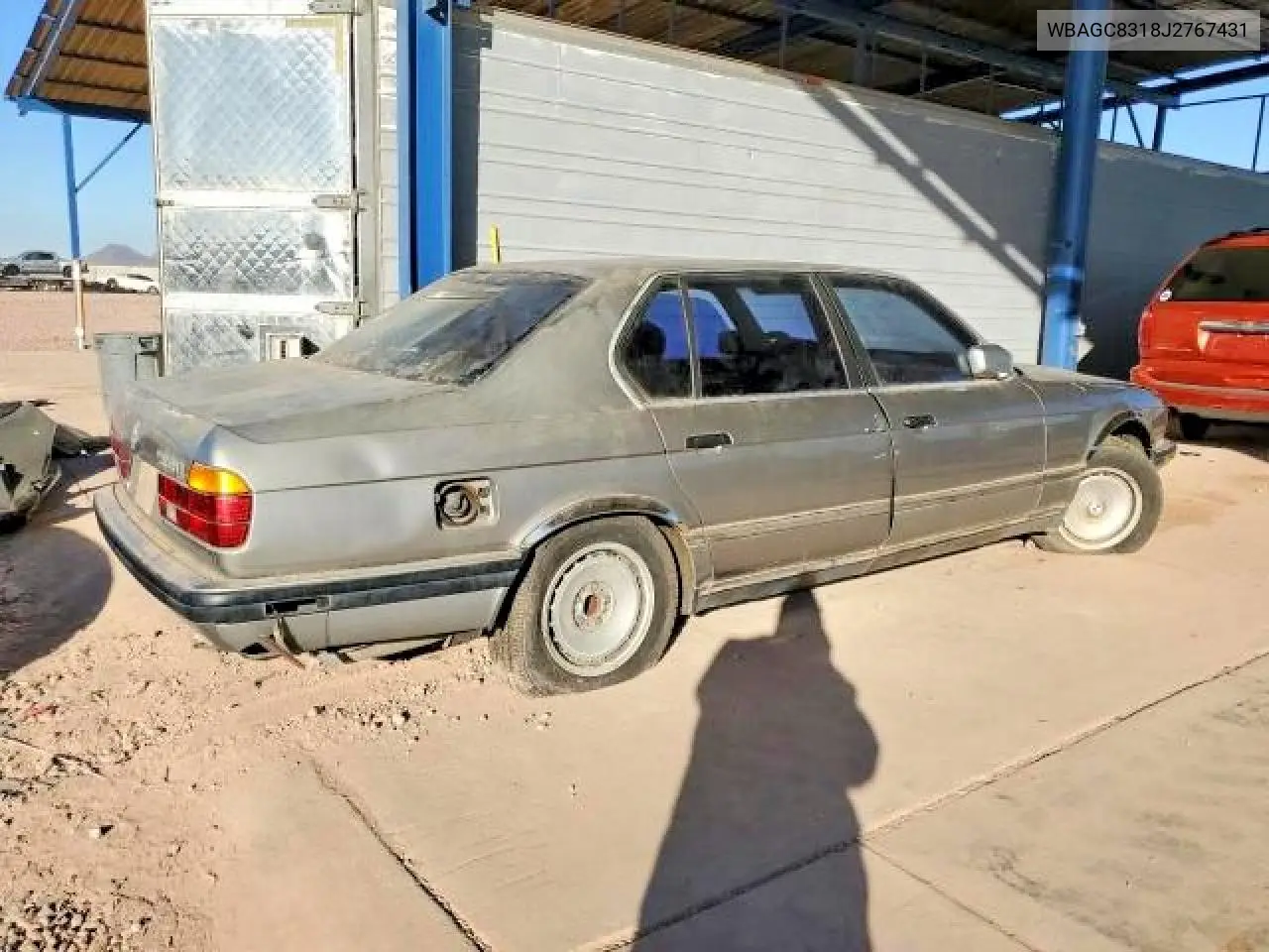 1988 BMW 750 Il VIN: WBAGC8318J2767431 Lot: 85451745