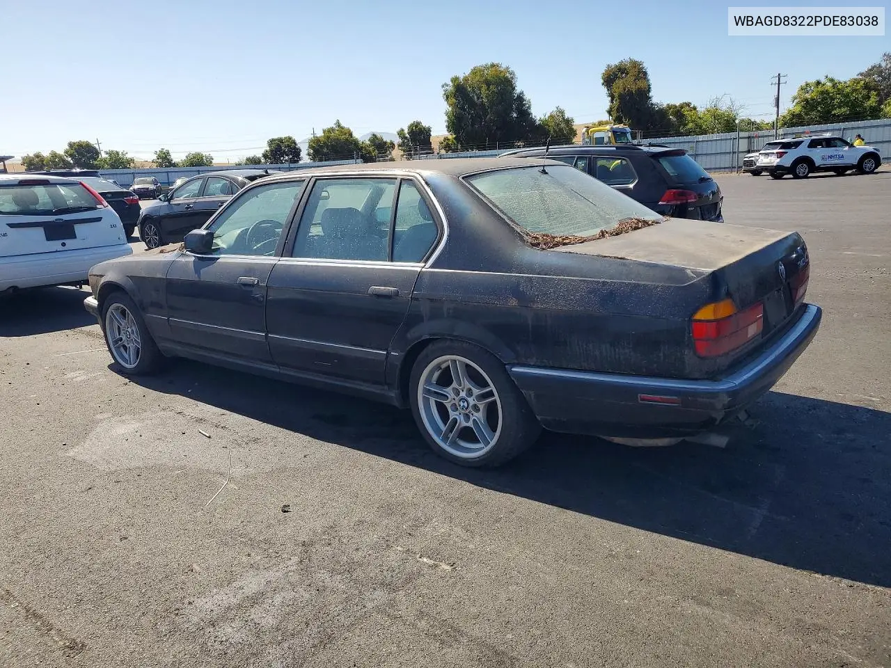 1993 BMW 740 Il Automatic VIN: WBAGD8322PDE83038 Lot: 58849816
