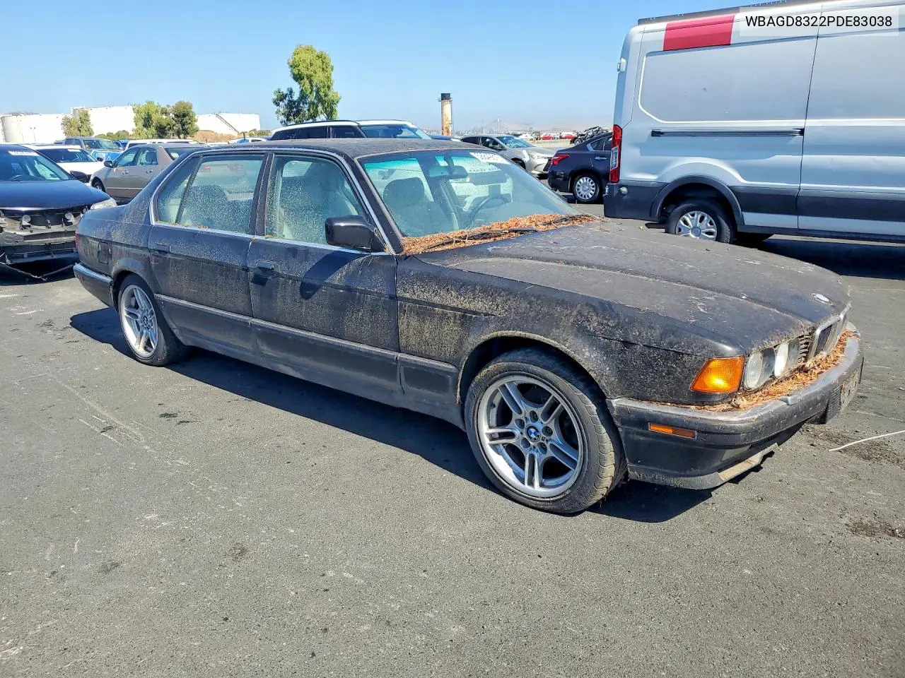 1993 BMW 740 Il Automatic VIN: WBAGD8322PDE83038 Lot: 58849816