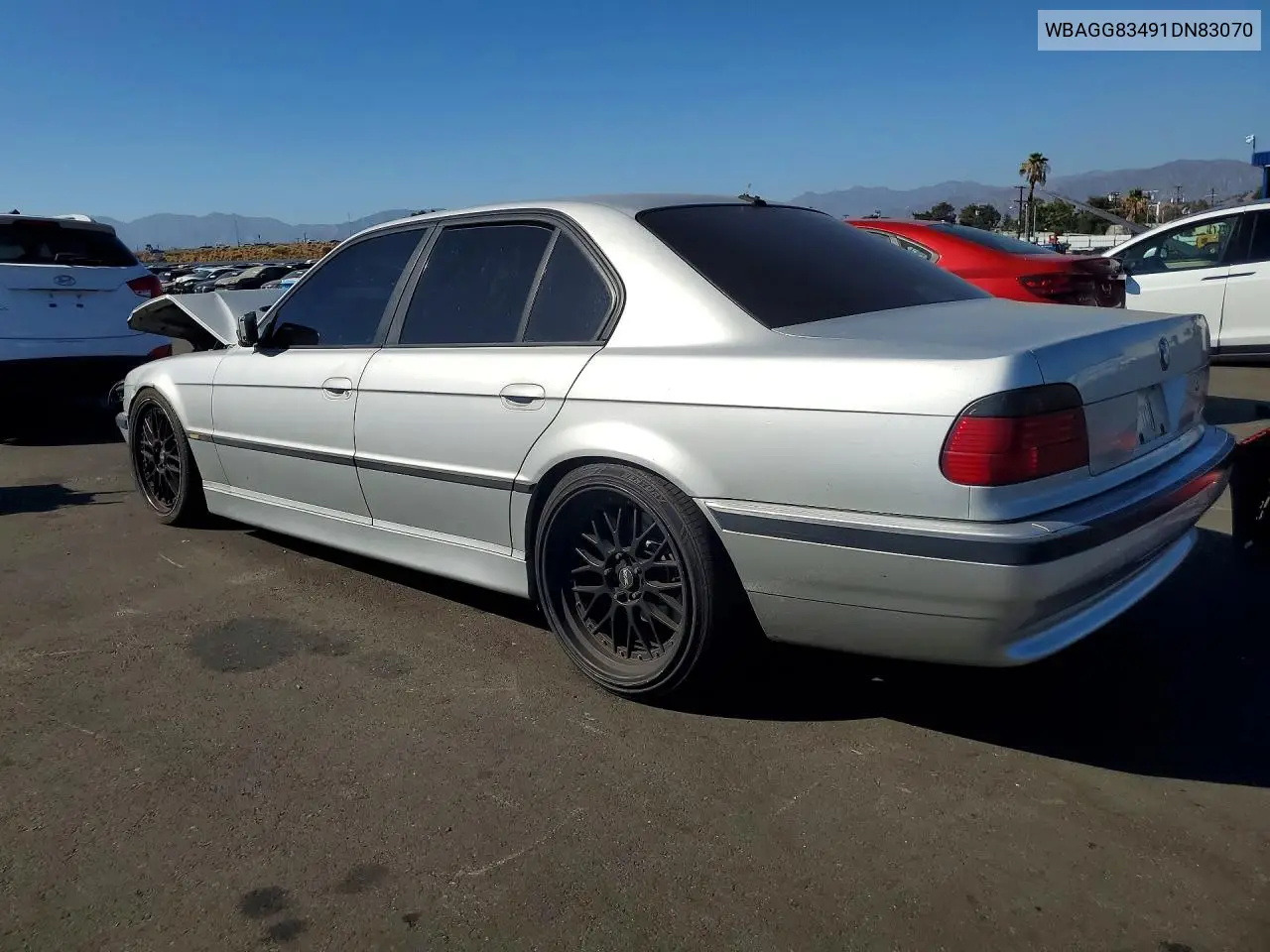 2001 BMW 740 I Automatic VIN: WBAGG83491DN83070 Lot: 61230046