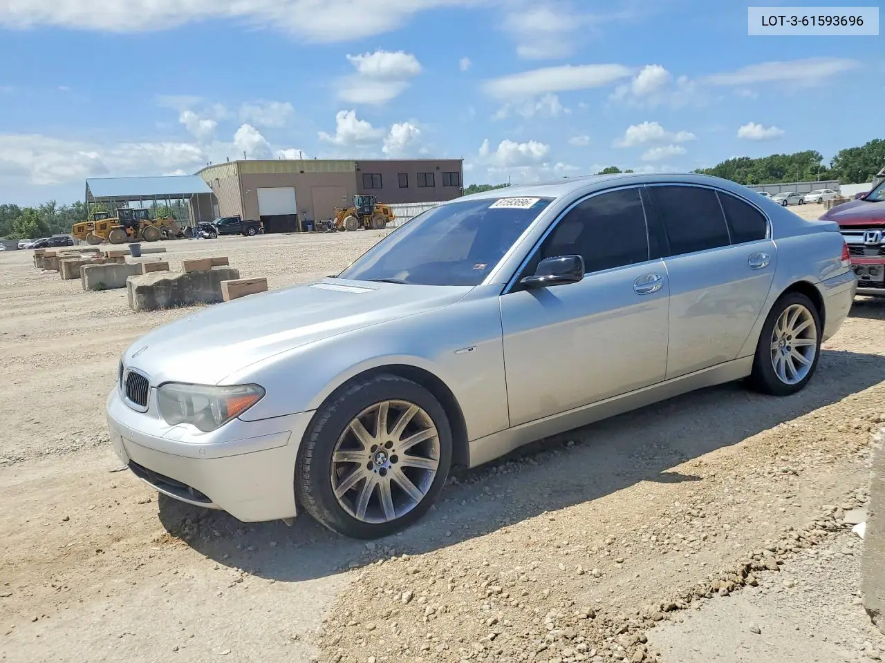 2005 BMW 7 Series VIN: LOT-3-61593696 Lot: 61593696