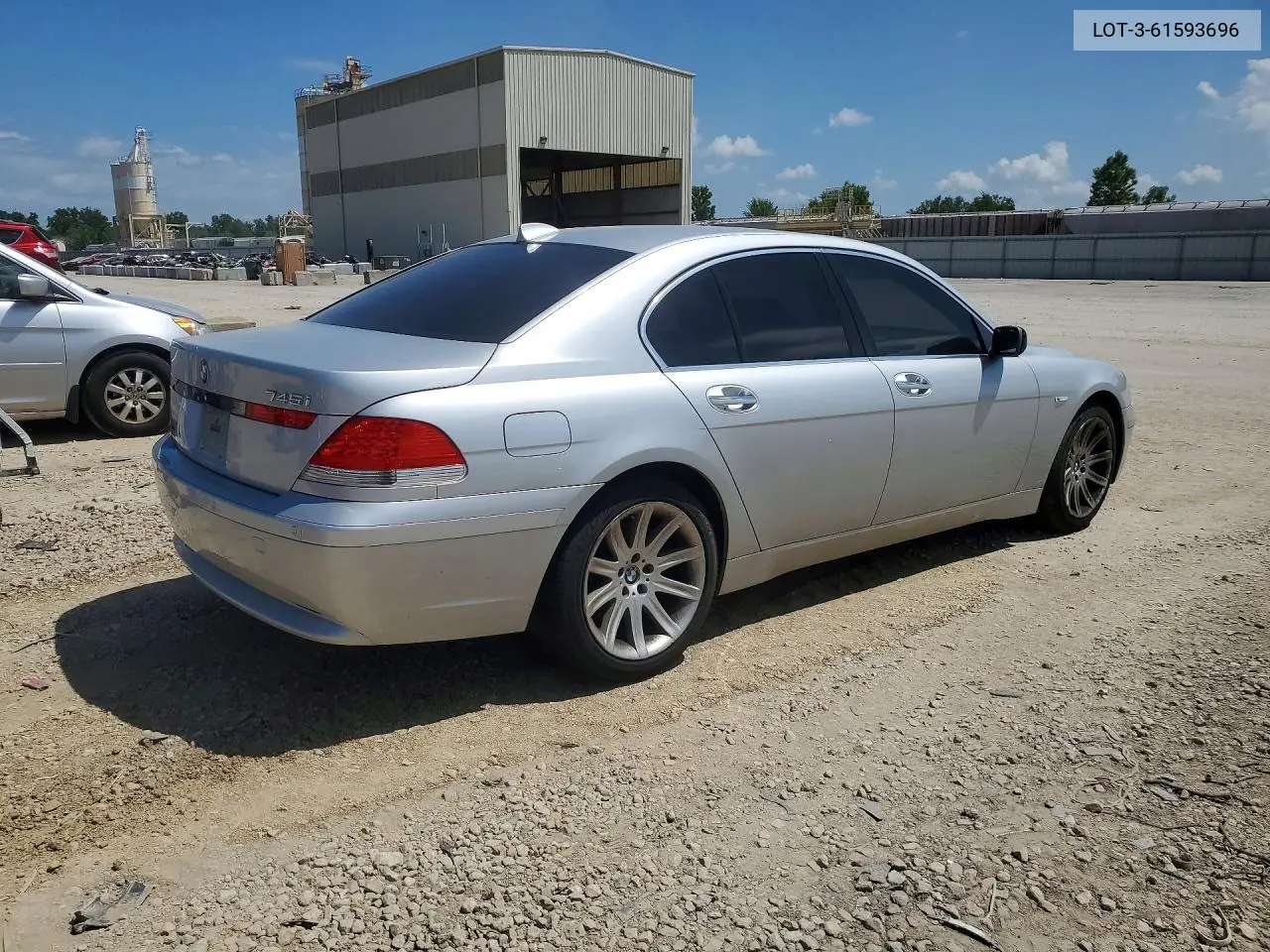2005 BMW 7 Series VIN: LOT-3-61593696 Lot: 61593696
