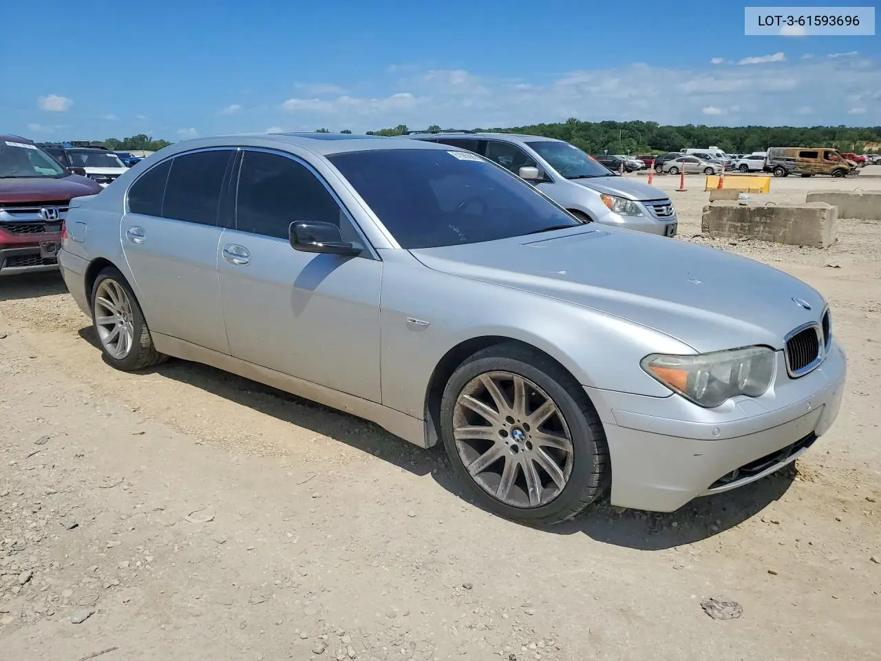 2005 BMW 7 Series VIN: LOT-3-61593696 Lot: 61593696