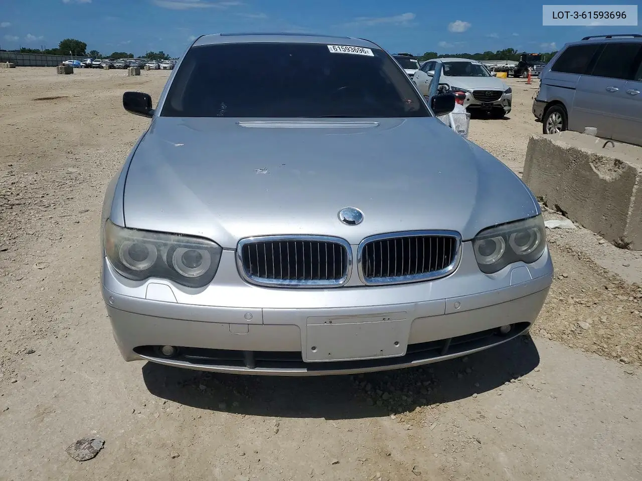 2005 BMW 7 Series VIN: LOT-3-61593696 Lot: 61593696