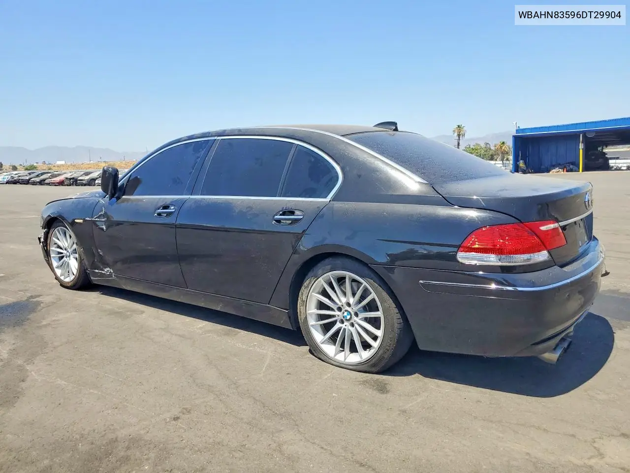 2006 BMW 750 Li VIN: WBAHN83596DT29904 Lot: 60782916