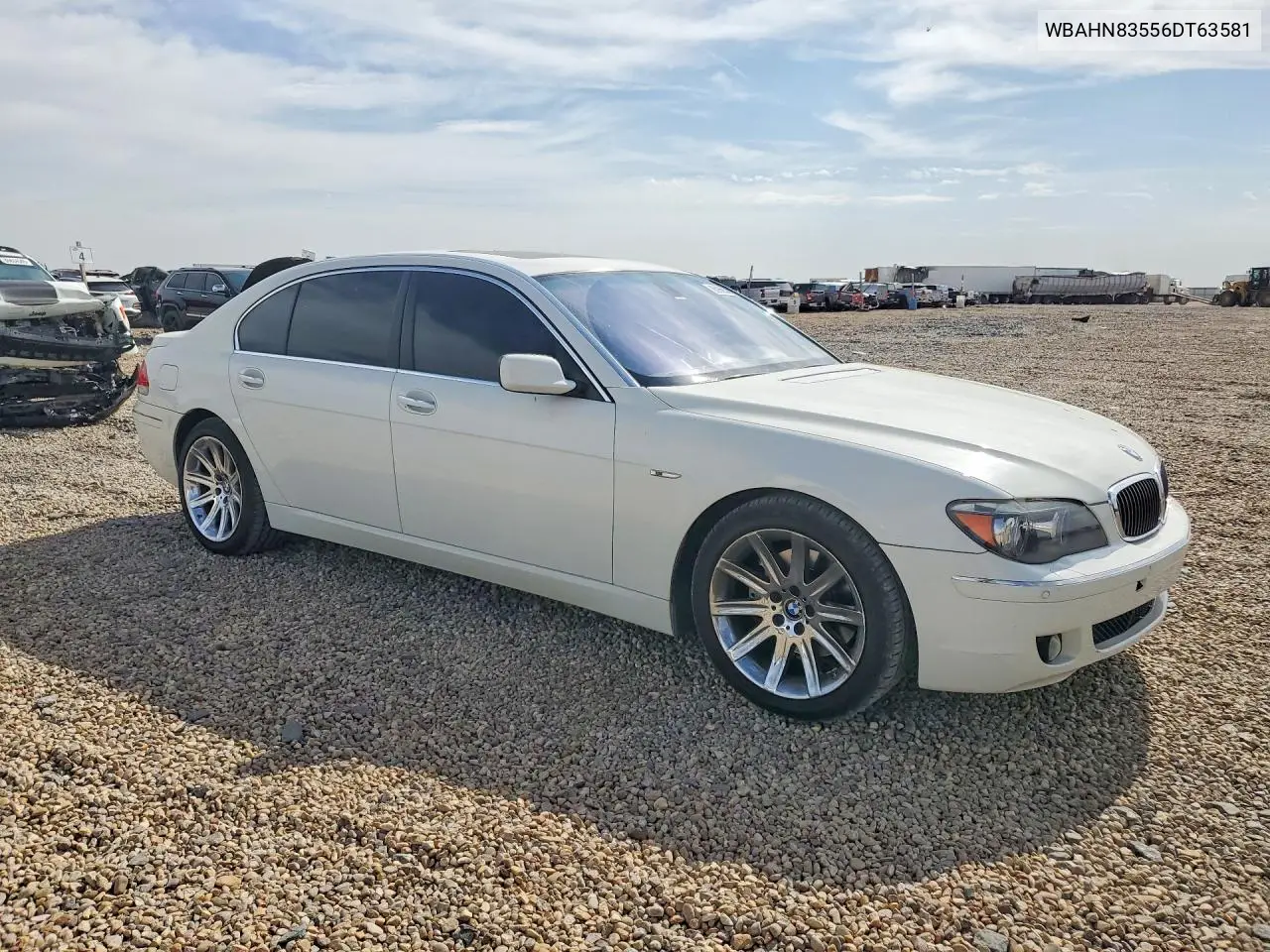 2006 BMW 750 Li VIN: WBAHN83556DT63581 Lot: 85966575