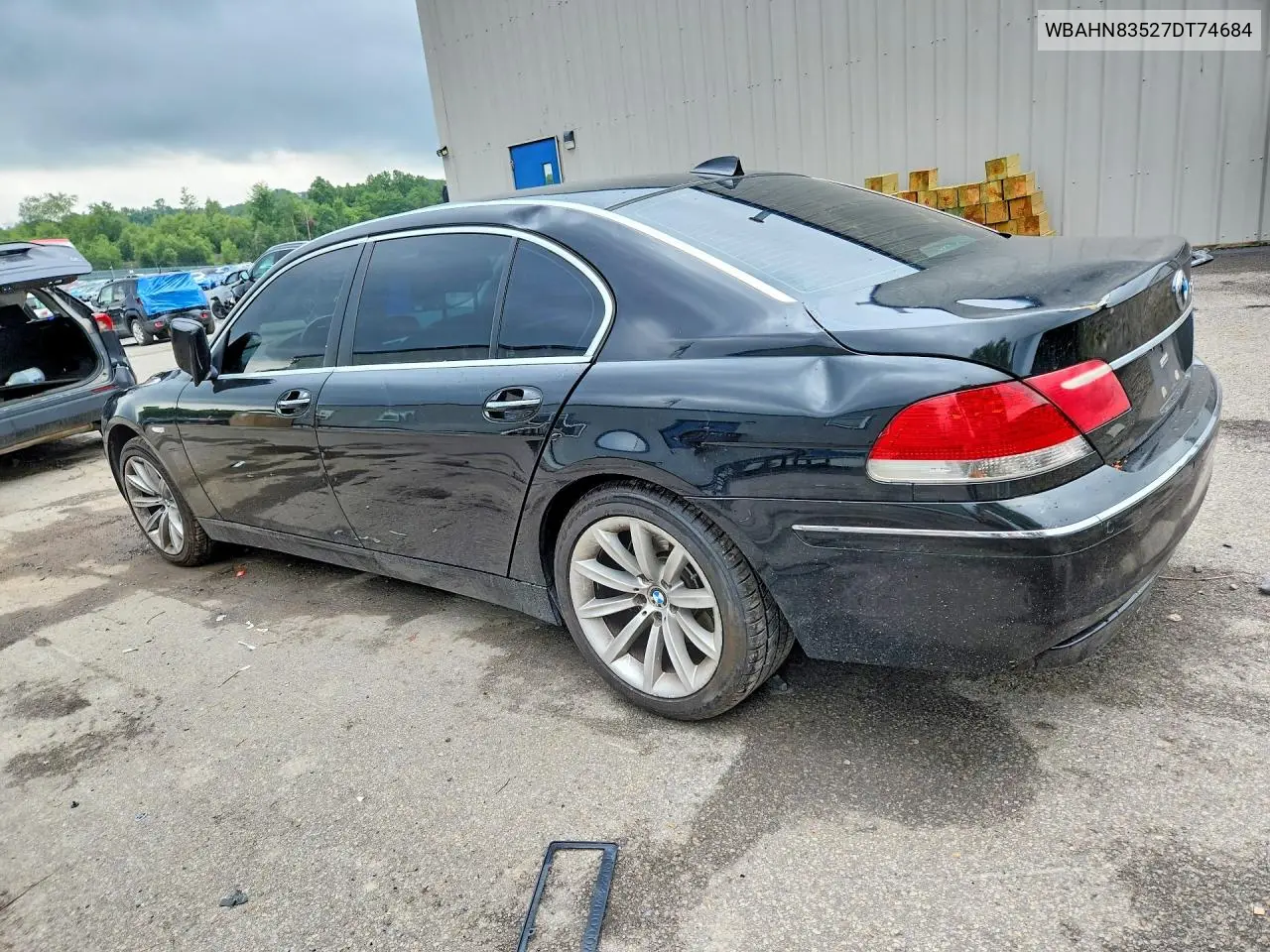 2007 BMW 750 VIN: WBAHN83527DT74684 Lot: 61884636