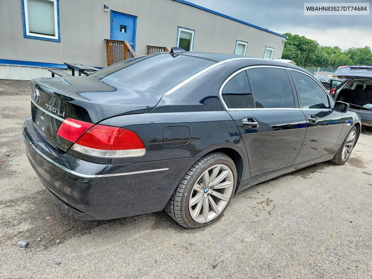 2007 BMW 750 VIN: WBAHN83527DT74684 Lot: 61884636