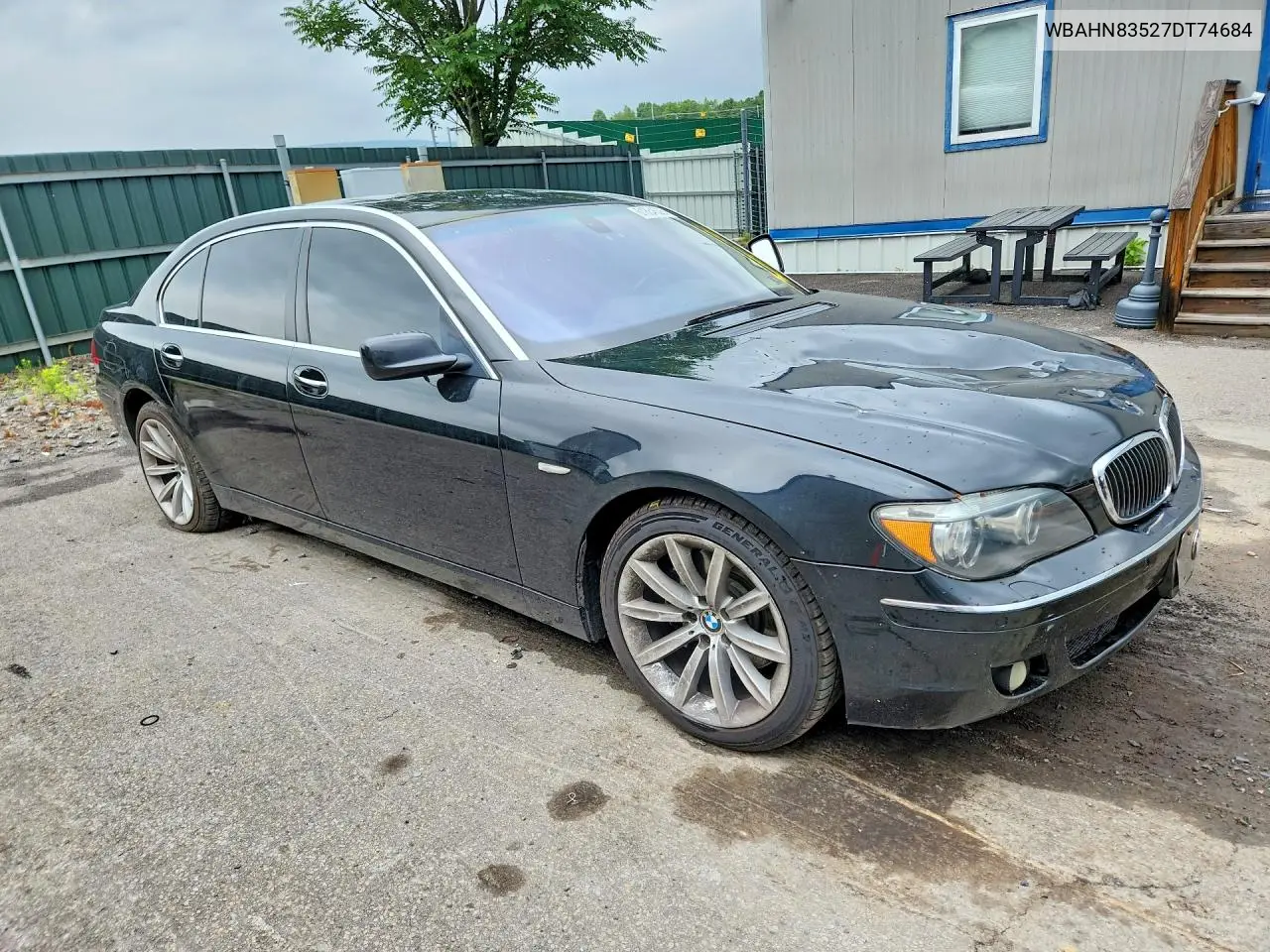 2007 BMW 750 VIN: WBAHN83527DT74684 Lot: 61884636