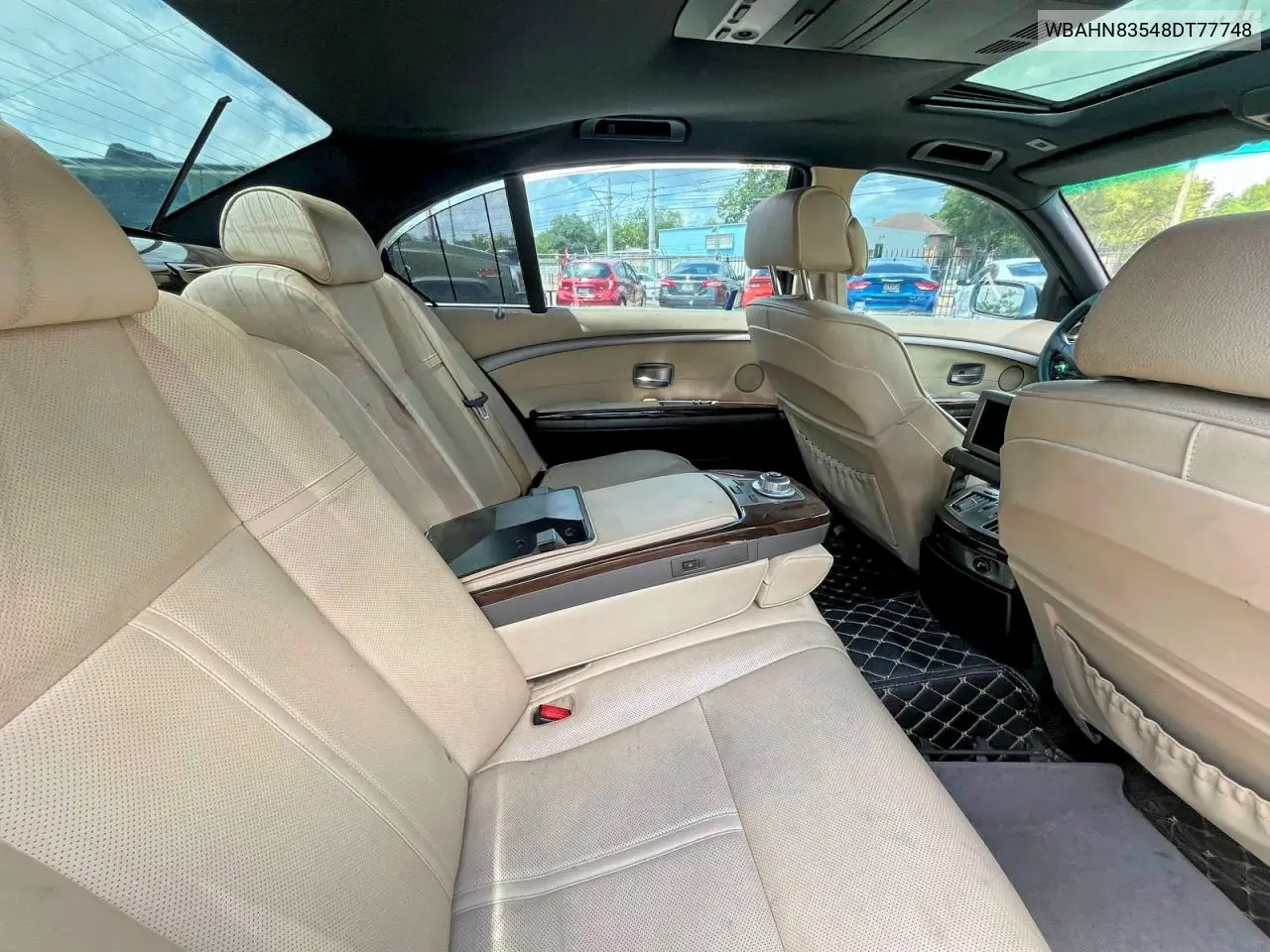 2008 BMW 750 Li VIN: WBAHN83548DT77748 Lot: 55248796