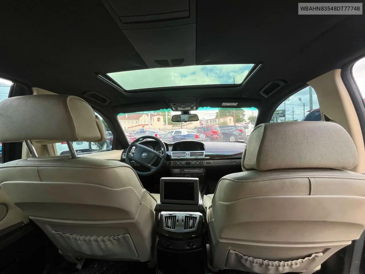 2008 BMW 750 Li VIN: WBAHN83548DT77748 Lot: 55248796