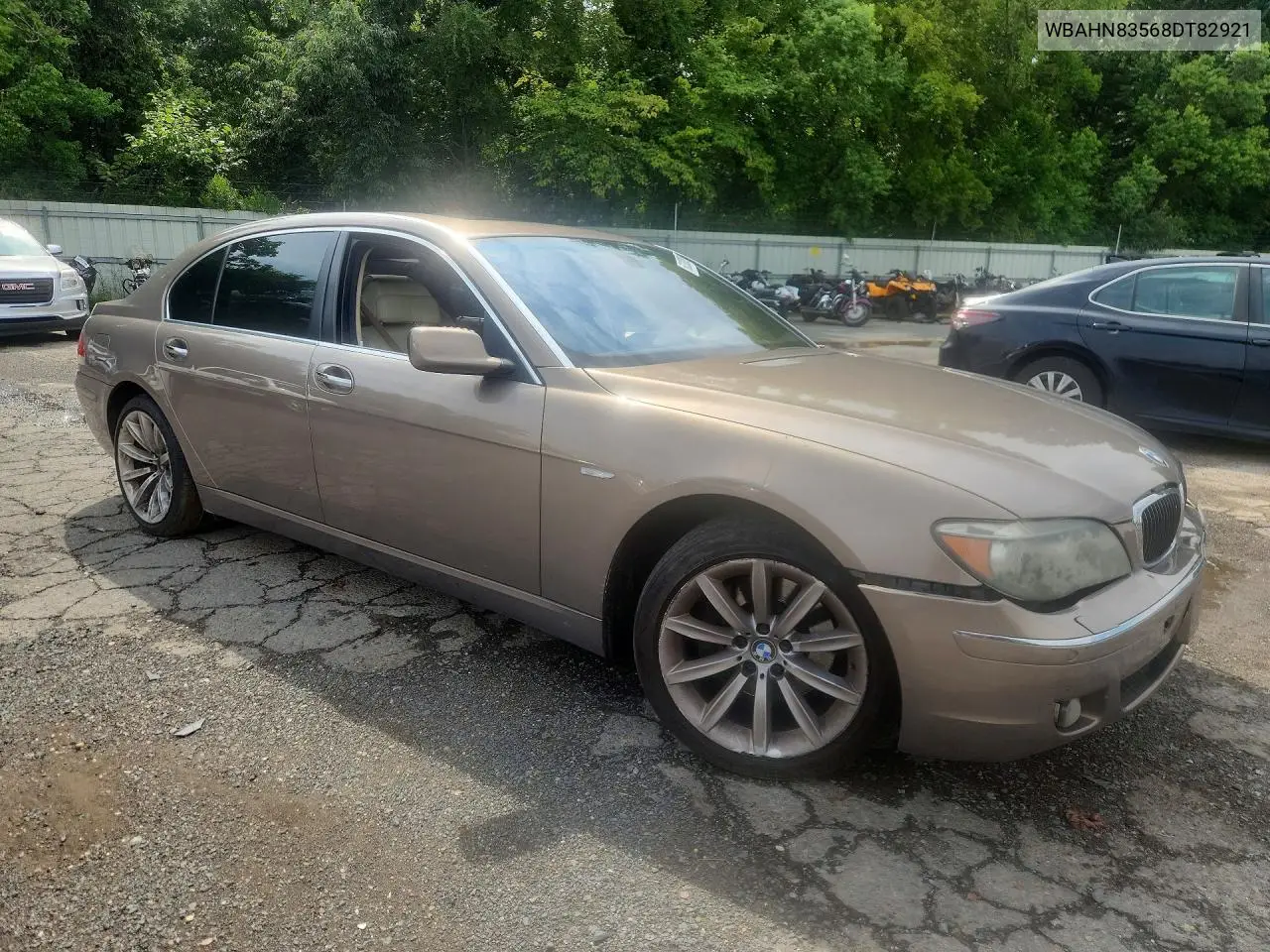 2008 BMW 750 Li VIN: WBAHN83568DT82921 Lot: 60308096