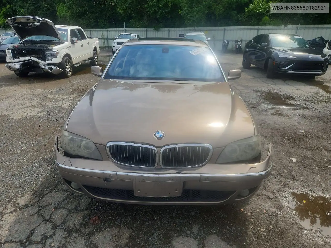 2008 BMW 750 Li VIN: WBAHN83568DT82921 Lot: 60308096