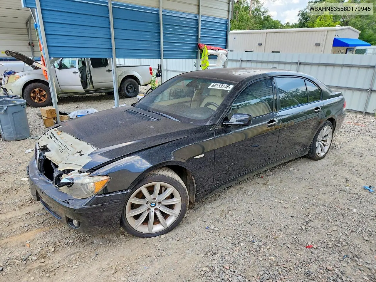 2008 BMW 750 Li VIN: WBAHN83558DT79945 Lot: 60589346