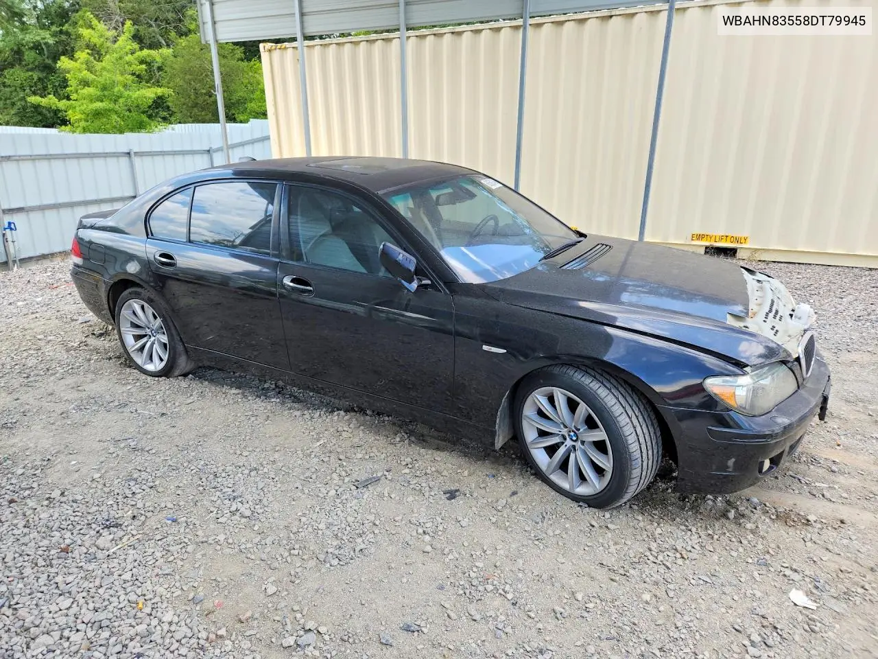 2008 BMW 750 Li VIN: WBAHN83558DT79945 Lot: 60589346