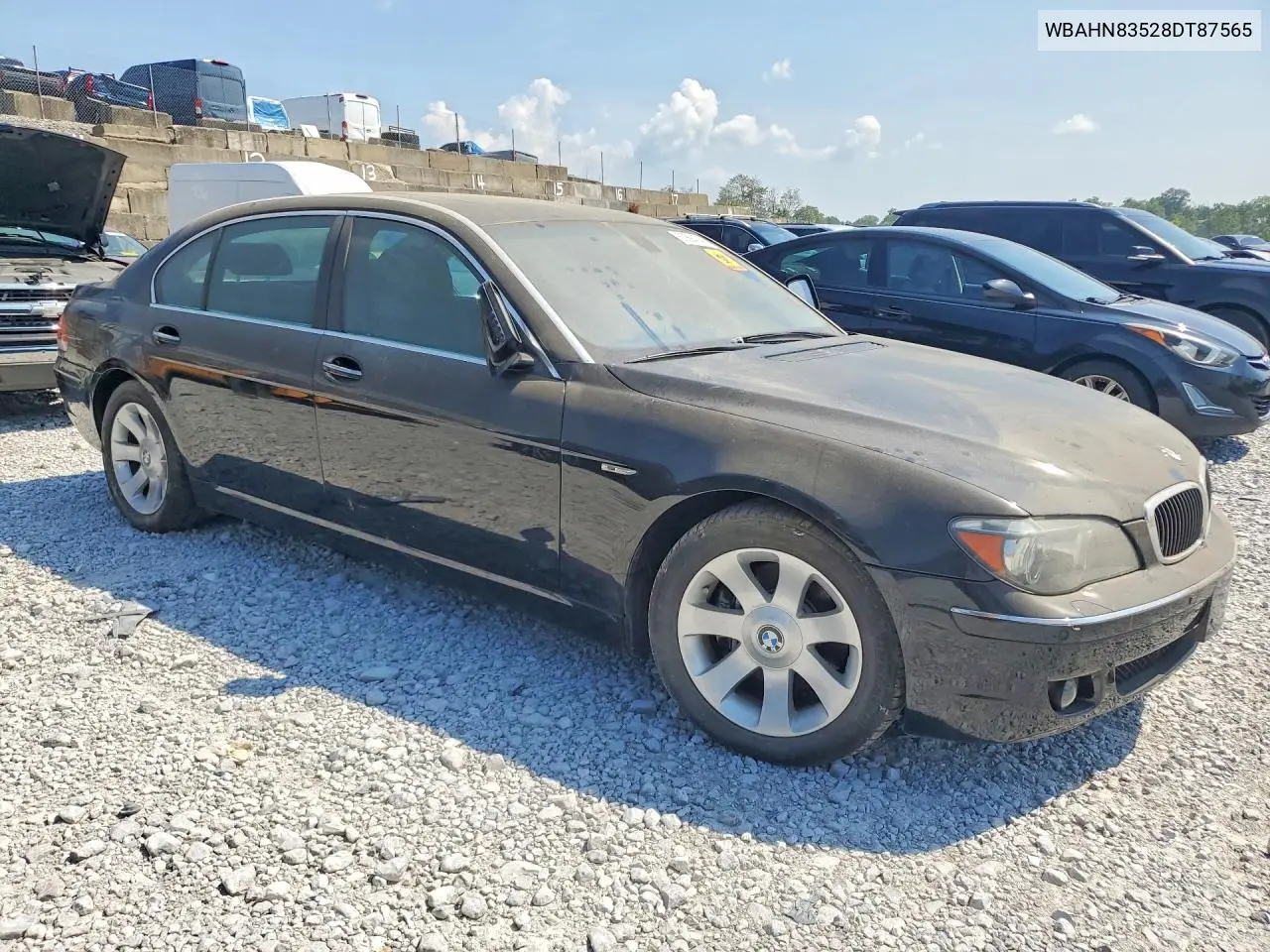 2008 BMW 750 Li VIN: WBAHN83528DT87565 Lot: 60894746