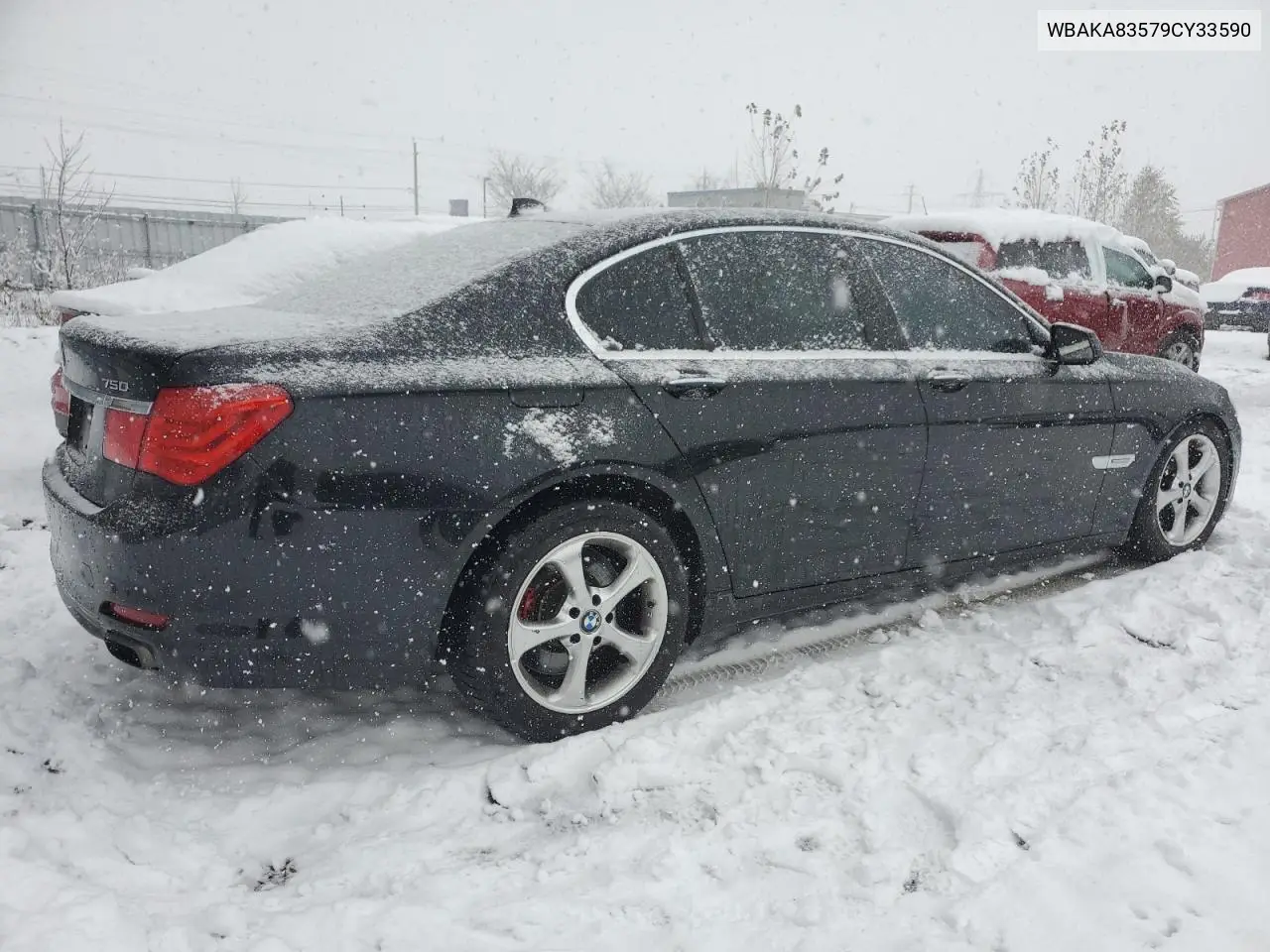 WBAKA83579CY33590 2009 BMW 750 I