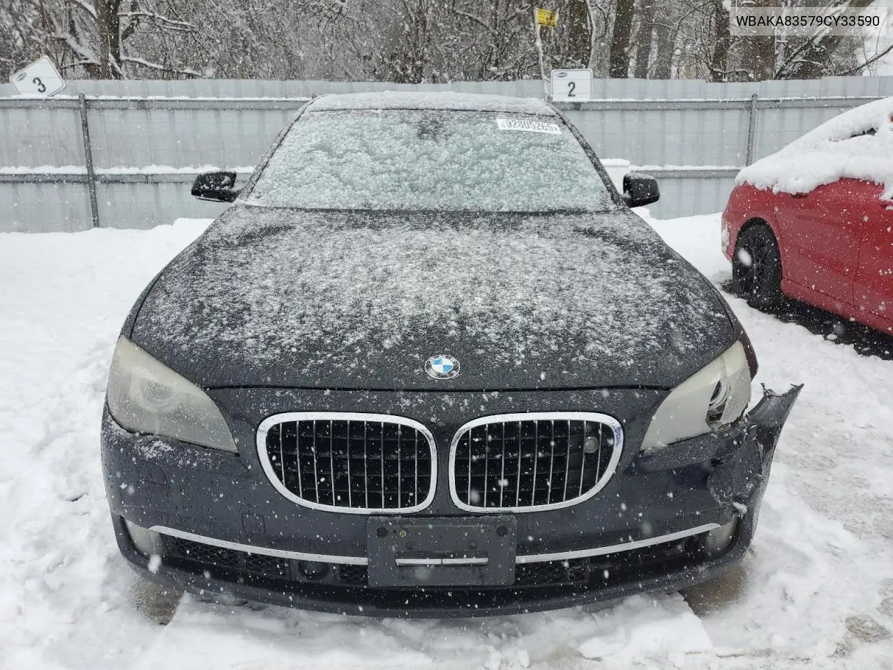 WBAKA83579CY33590 2009 BMW 750 I
