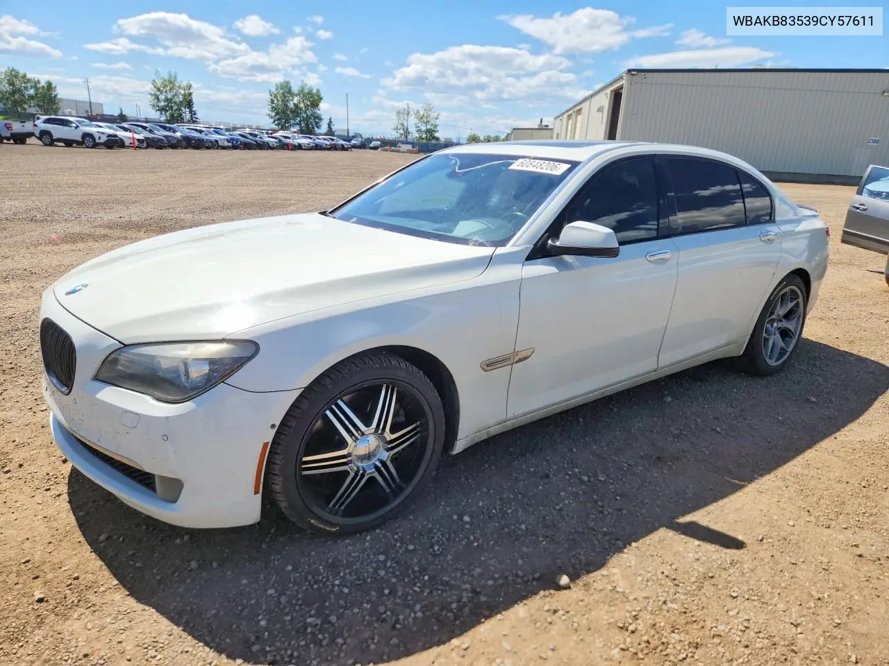 2009 BMW 750 Li VIN: WBAKB83539CY57611 Lot: 60848206