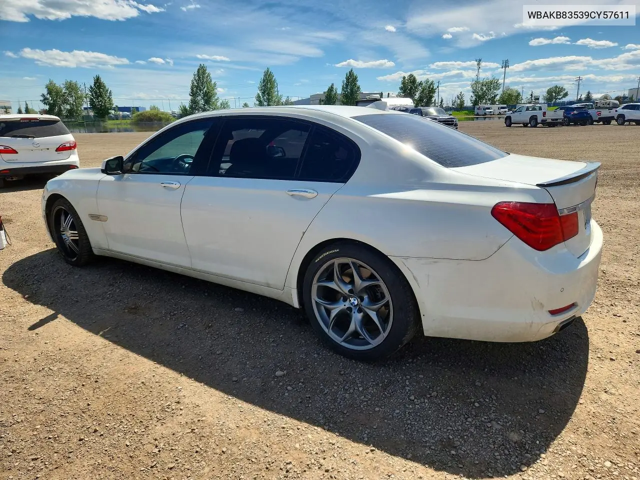 2009 BMW 750 Li VIN: WBAKB83539CY57611 Lot: 60848206