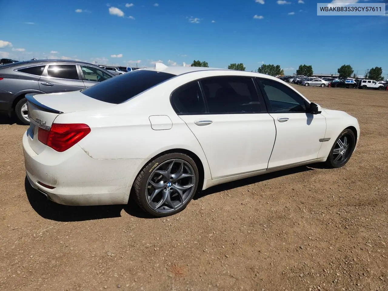 2009 BMW 750 Li VIN: WBAKB83539CY57611 Lot: 60848206