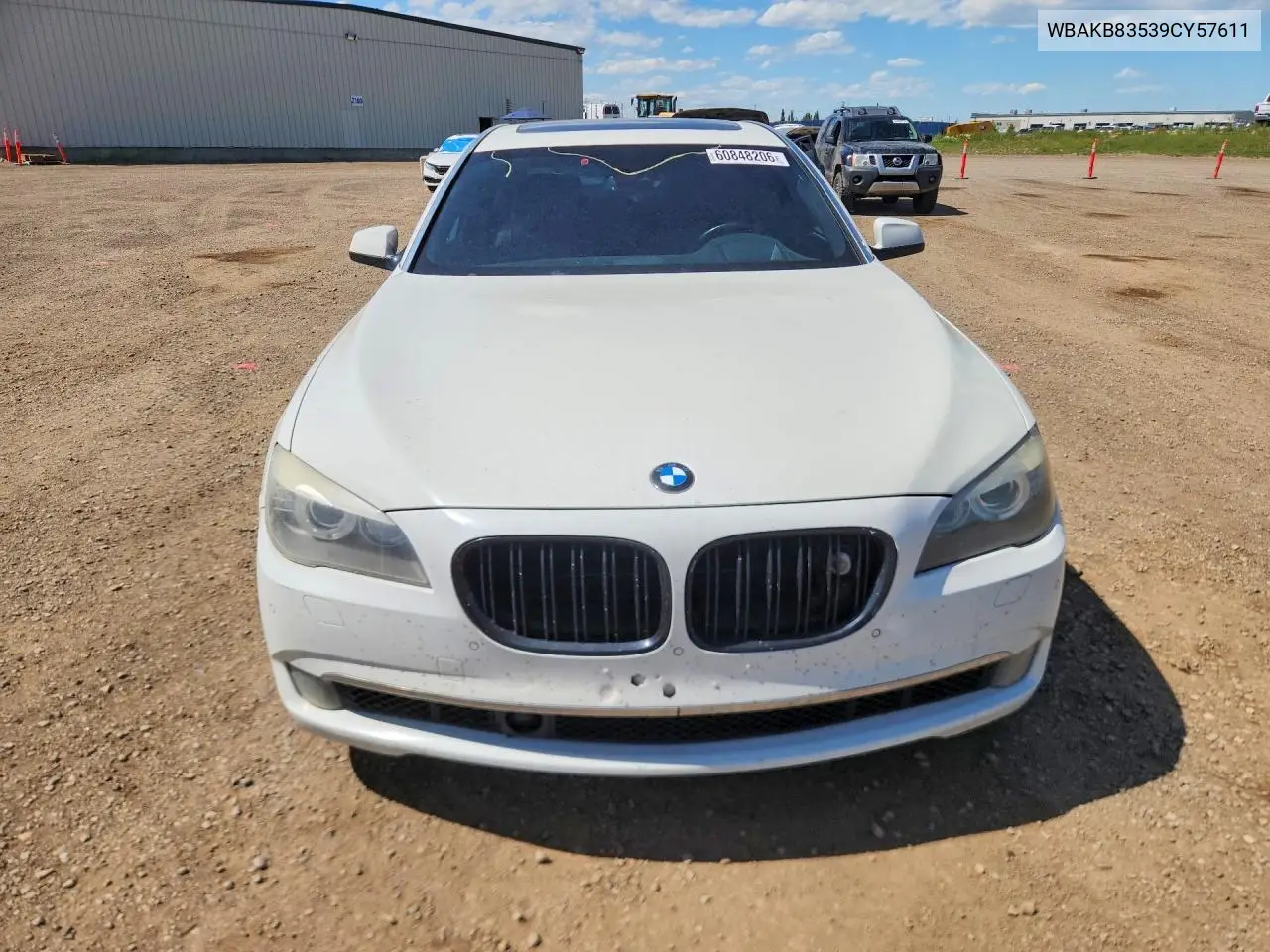 2009 BMW 750 Li VIN: WBAKB83539CY57611 Lot: 60848206