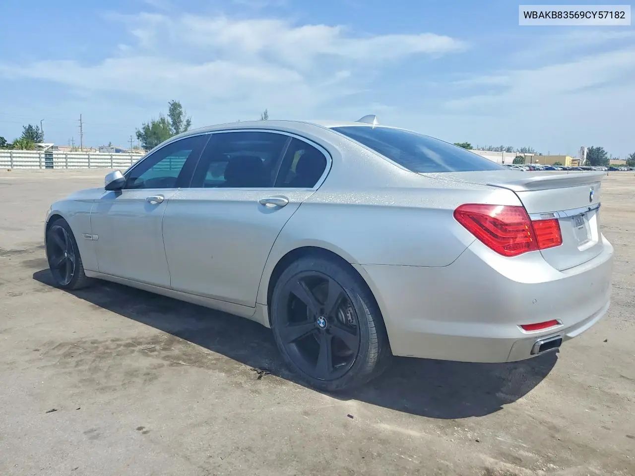 2009 BMW 750 Li VIN: WBAKB83569CY57182 Lot: 61575236