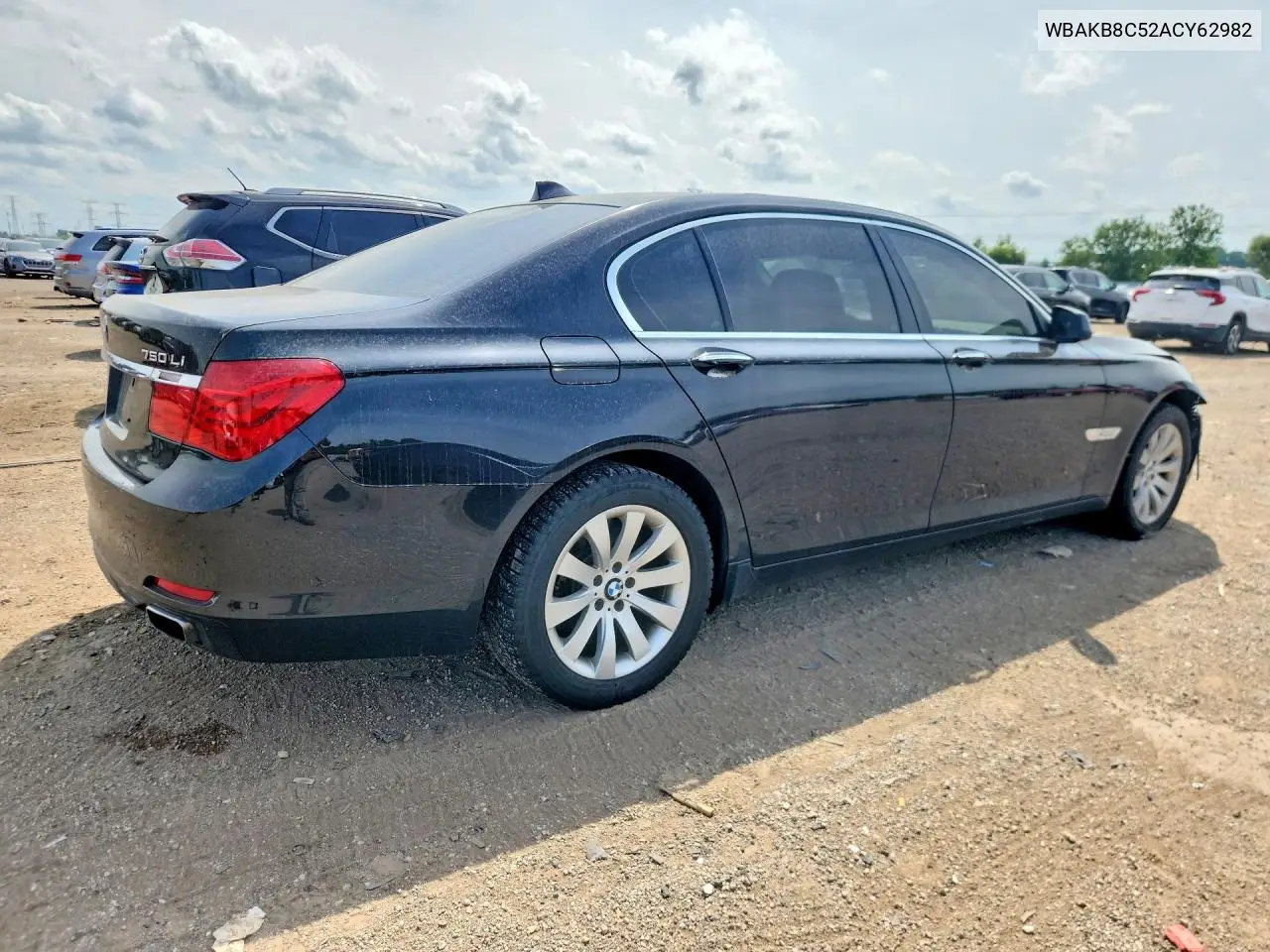 2010 BMW 750 Li VIN: WBAKB8C52ACY62982 Lot: 59381046