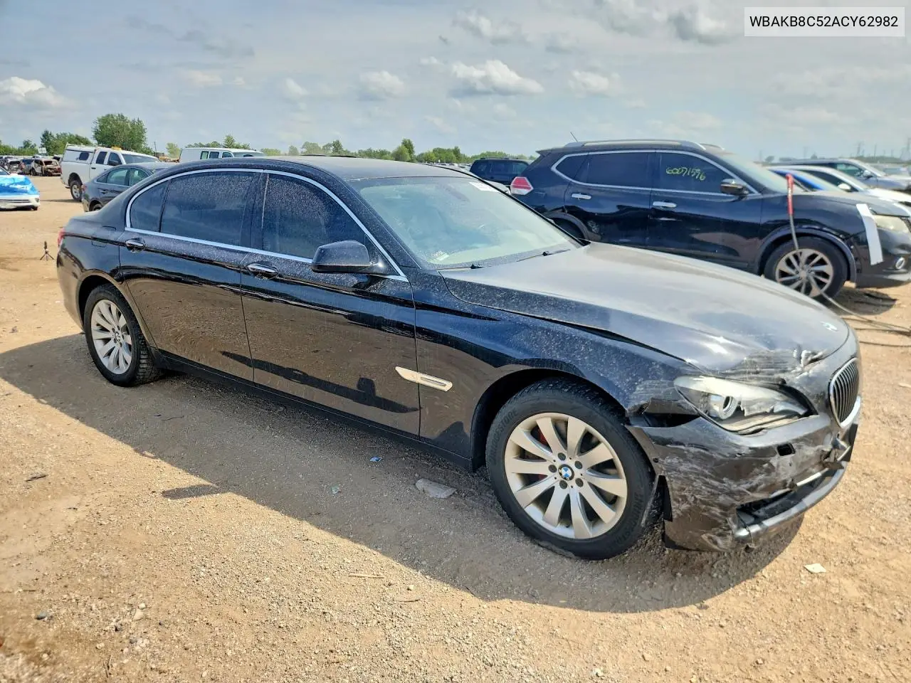2010 BMW 750 Li VIN: WBAKB8C52ACY62982 Lot: 59381046