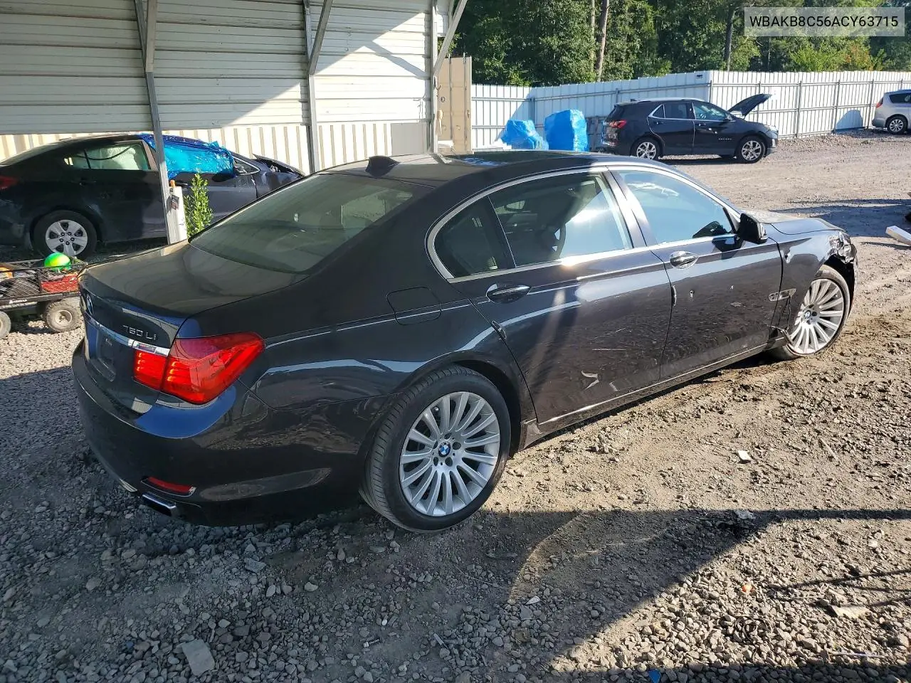 2010 BMW 750 Li VIN: WBAKB8C56ACY63715 Lot: 59860936