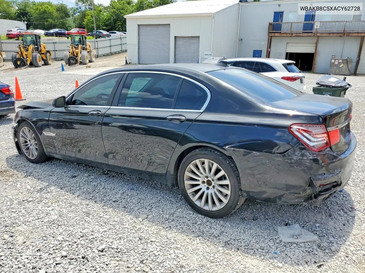 2010 BMW 750 Li VIN: WBAKB8C5XACY62728 Lot: 61404236