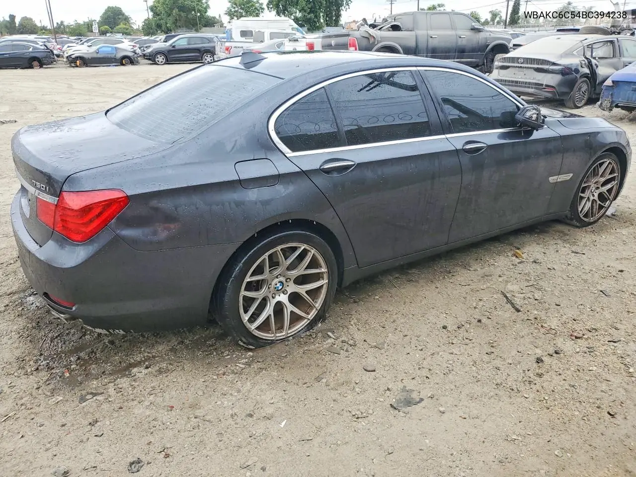 2011 BMW 750 Xi VIN: WBAKC6C54BC394238 Lot: 59230026