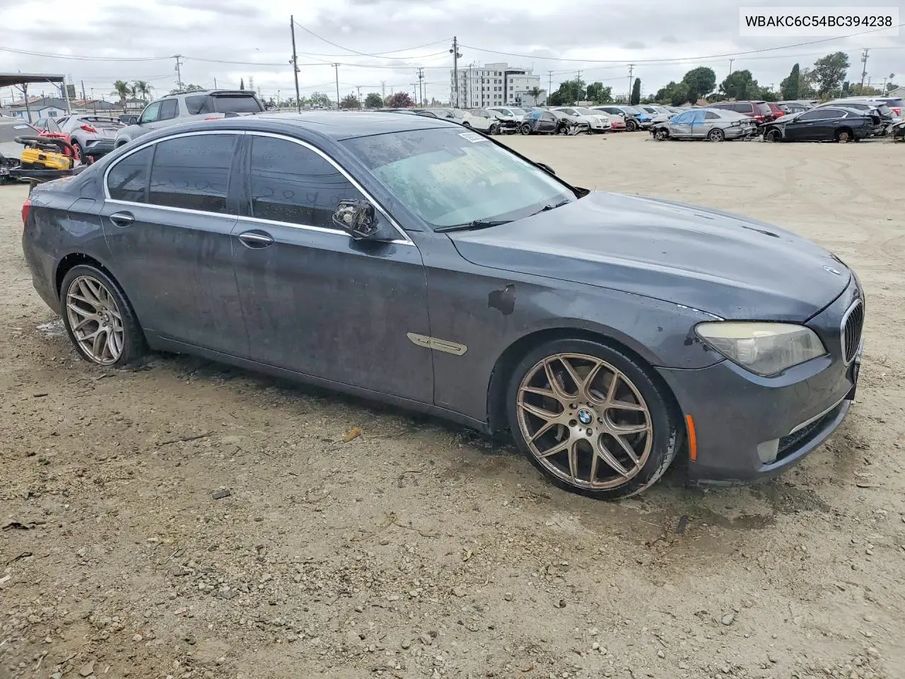2011 BMW 750 Xi VIN: WBAKC6C54BC394238 Lot: 59230026