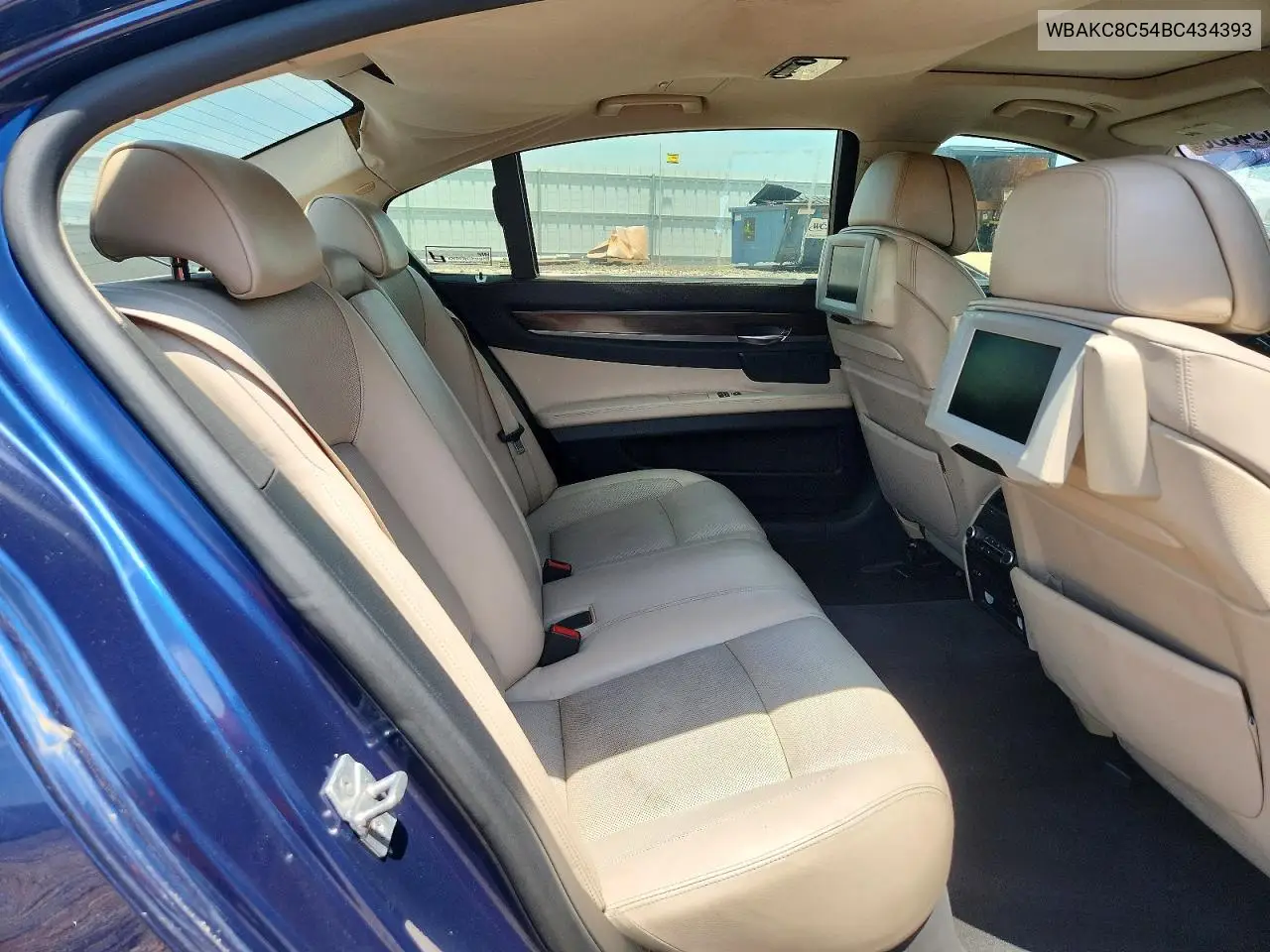 2011 BMW 750 Lxi VIN: WBAKC8C54BC434393 Lot: 60634336