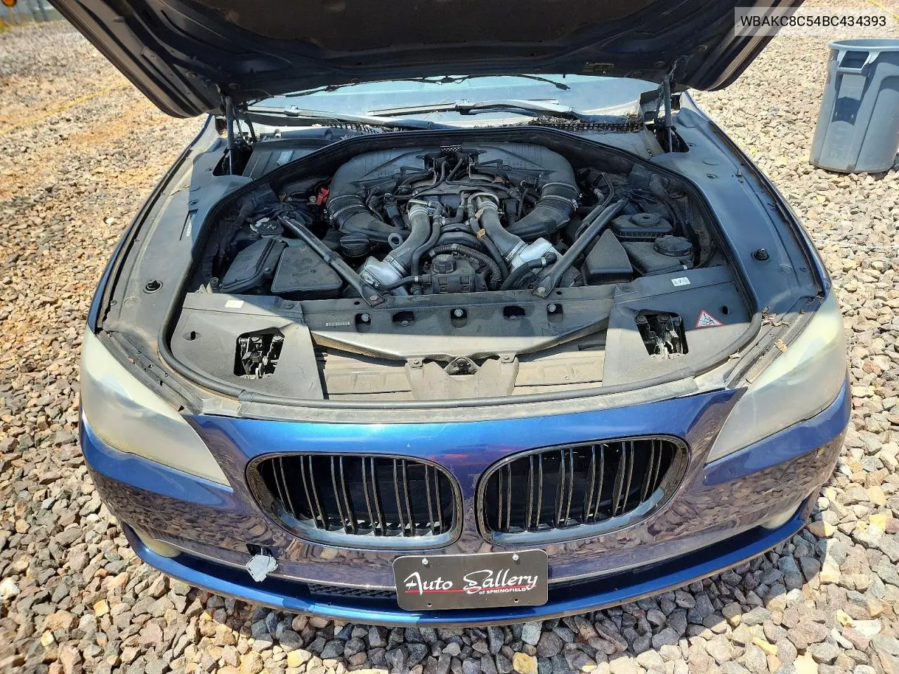 2011 BMW 750 Lxi VIN: WBAKC8C54BC434393 Lot: 60634336