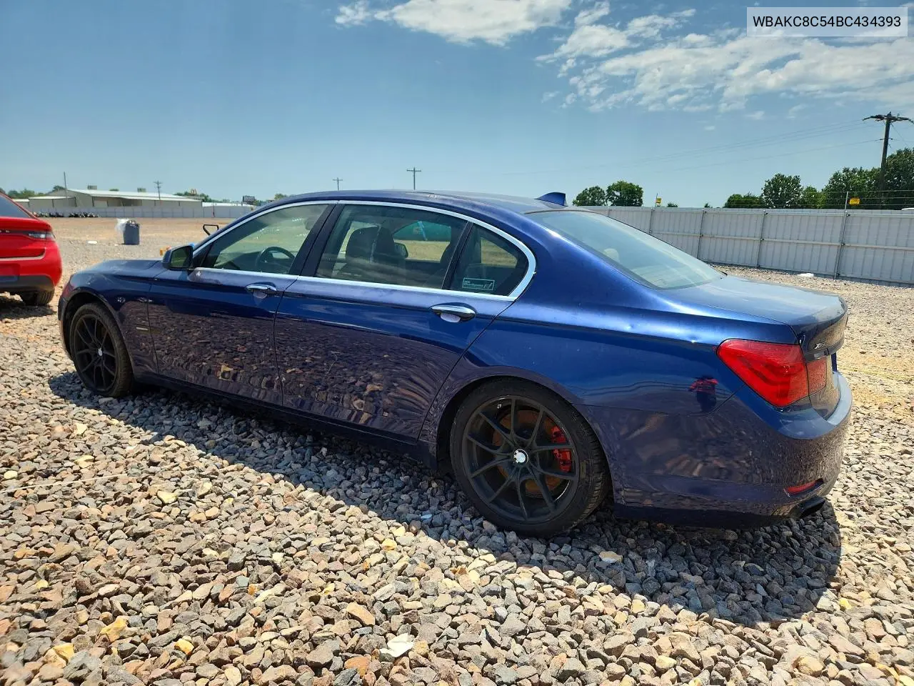 2011 BMW 750 Lxi VIN: WBAKC8C54BC434393 Lot: 60634336