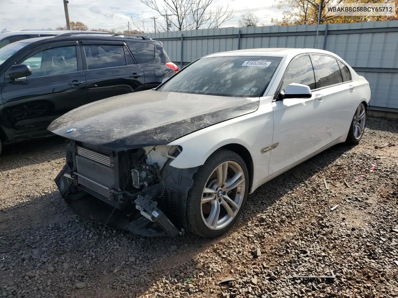 WBAKB8C58BCY65712 2011 BMW 750 Li