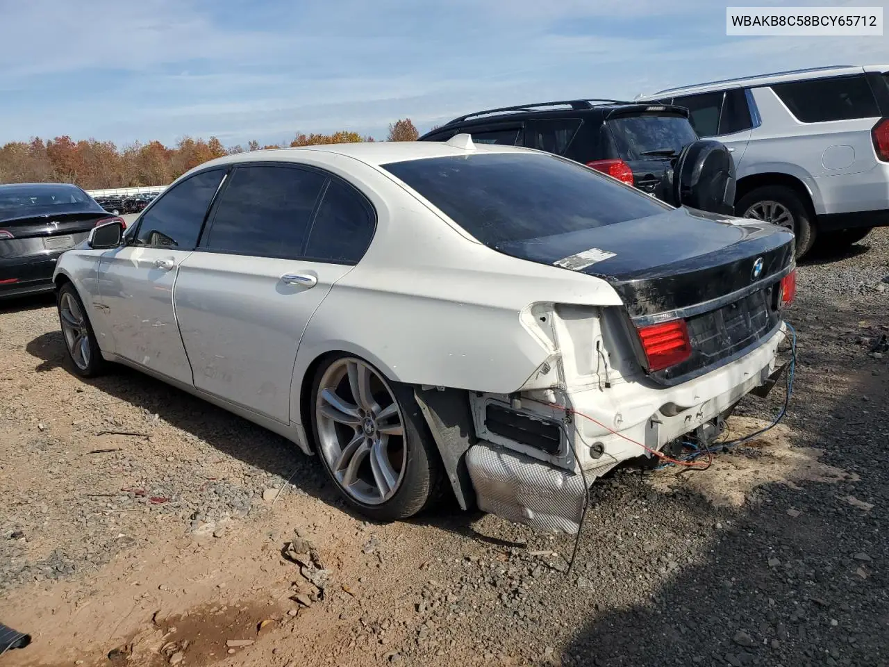 WBAKB8C58BCY65712 2011 BMW 750 Li