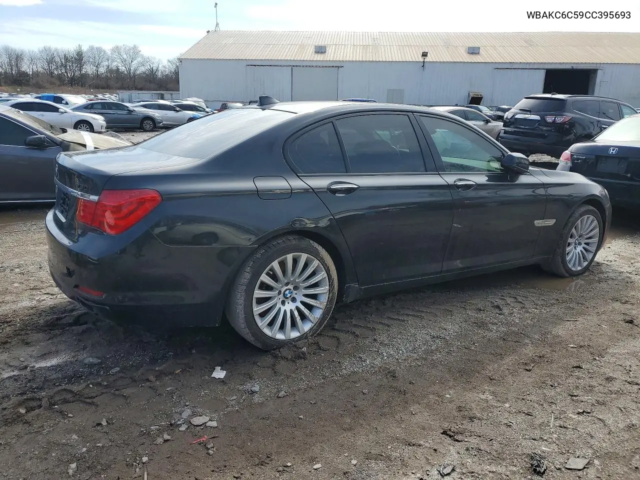 2012 BMW 750 Xi VIN: WBAKC6C59CC395693 Lot: 46200196