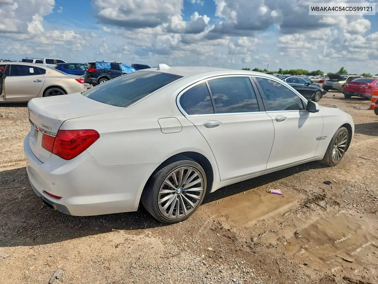 2012 BMW 740 I VIN: WBAKA4C54CDS99121 Lot: 51479746