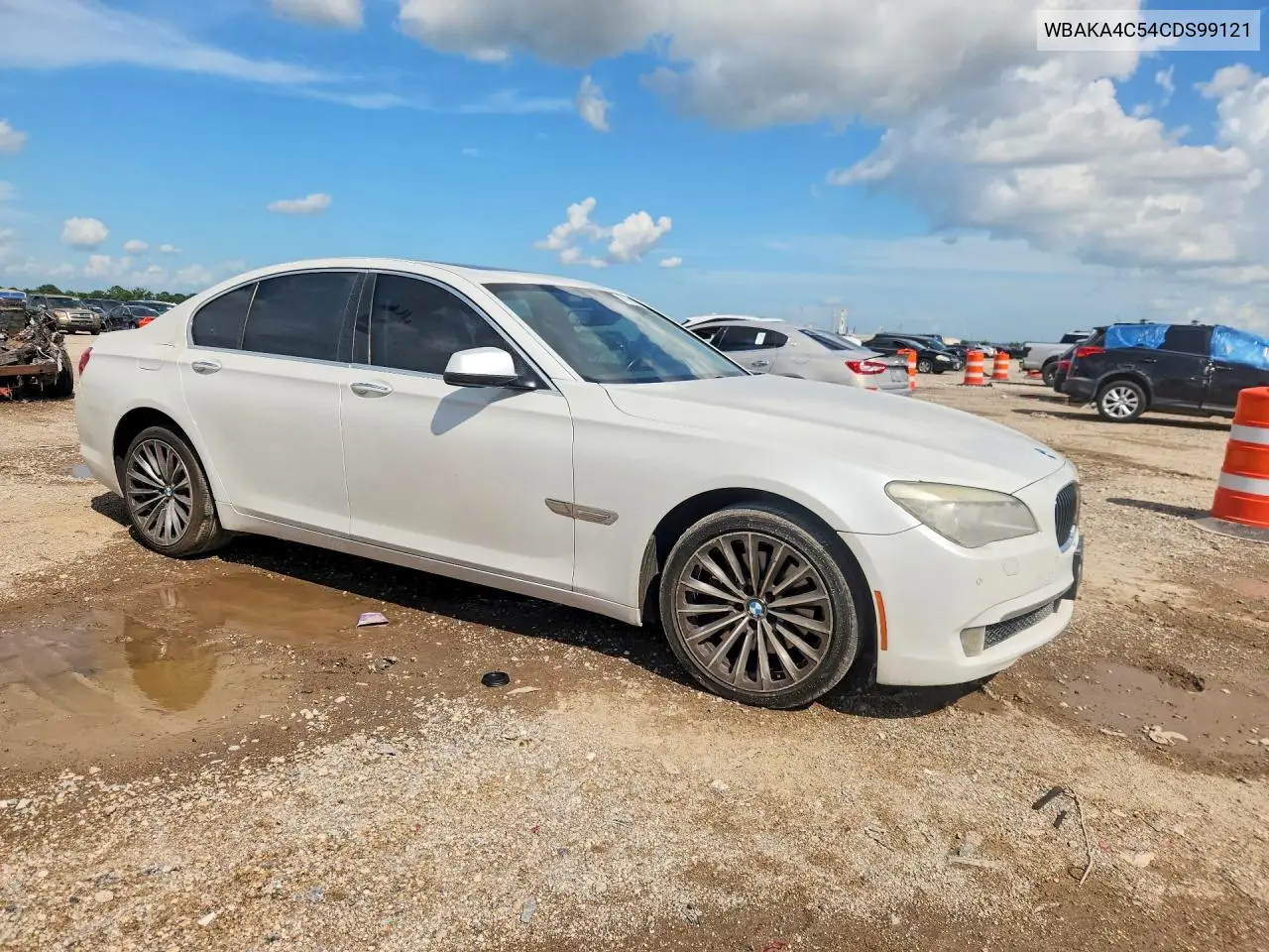 2012 BMW 740 I VIN: WBAKA4C54CDS99121 Lot: 51479746