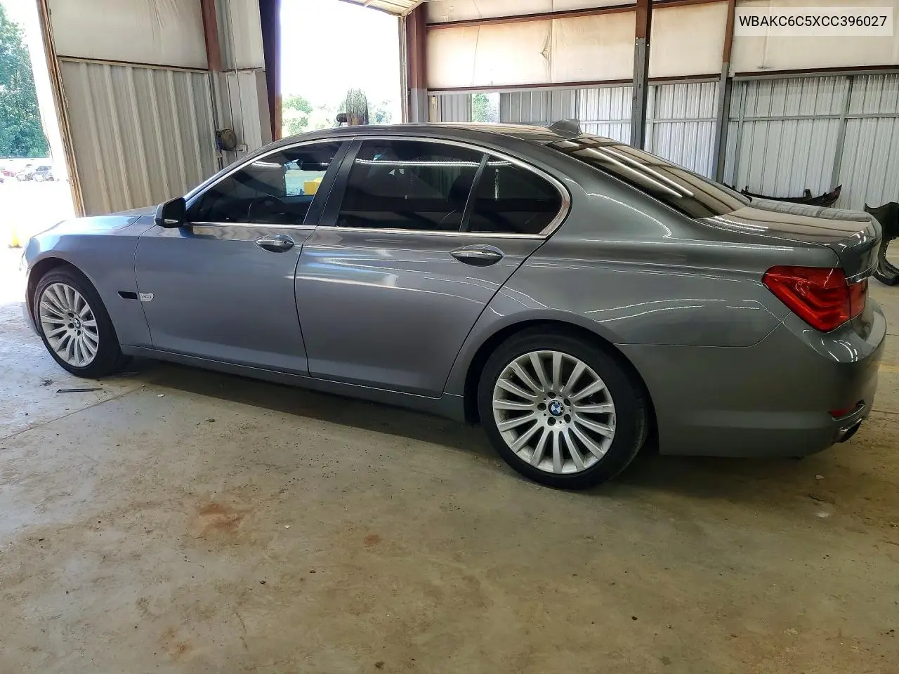 2012 BMW 750 Xi VIN: WBAKC6C5XCC396027 Lot: 56029656