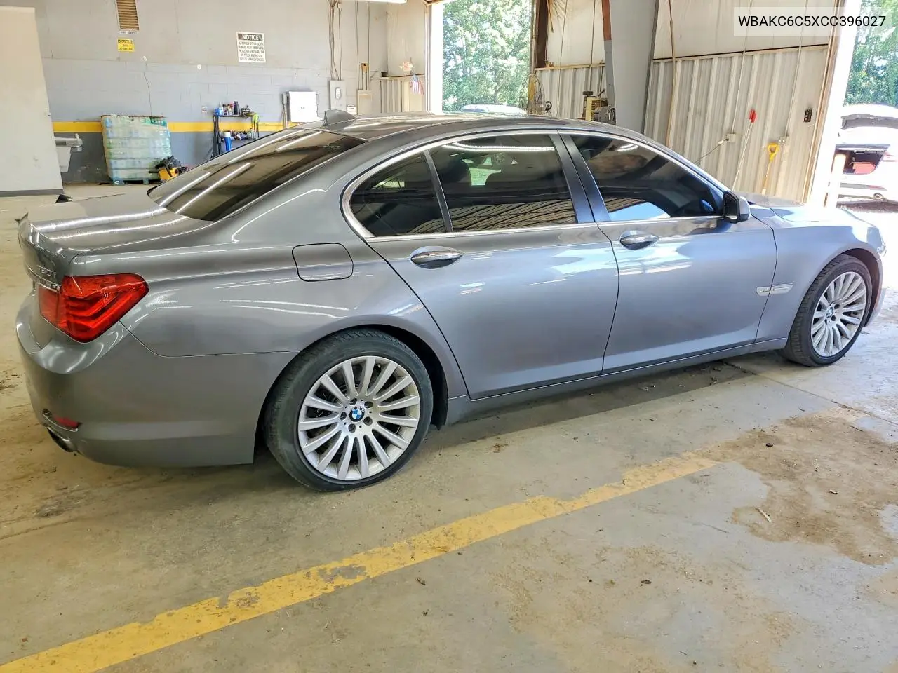 2012 BMW 750 Xi VIN: WBAKC6C5XCC396027 Lot: 56029656