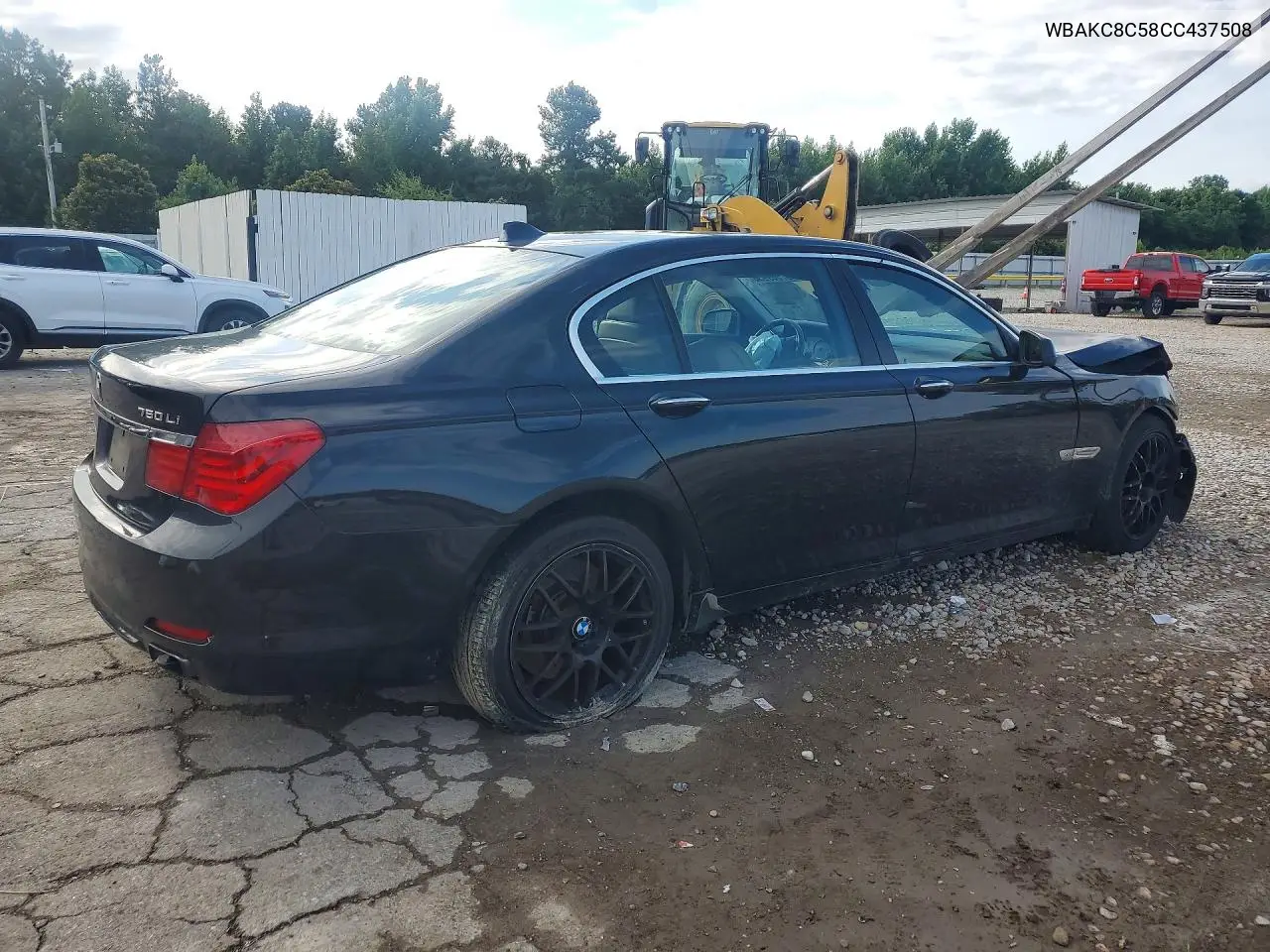 2012 BMW 750 Lxi VIN: WBAKC8C58CC437508 Lot: 57569956