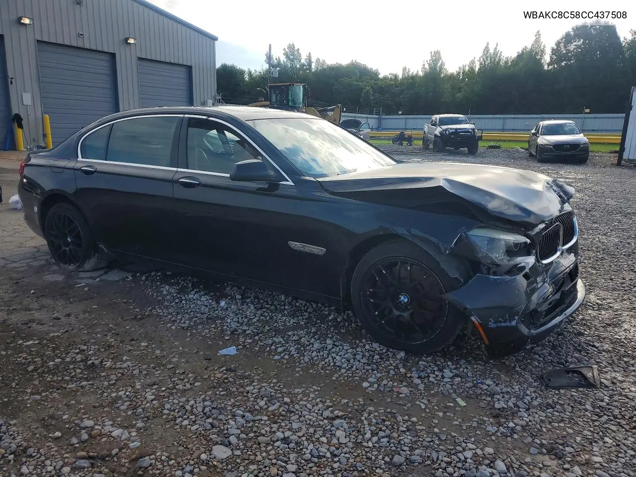 2012 BMW 750 Lxi VIN: WBAKC8C58CC437508 Lot: 57569956